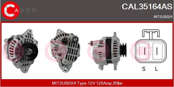 Casco CAL35164AS - Ģenerators ps1.lv