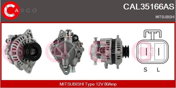 Casco CAL35166AS - Ģenerators ps1.lv