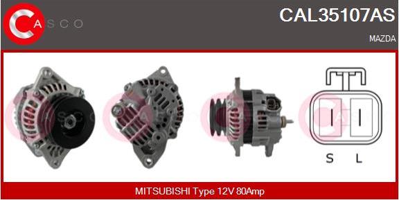 Casco CAL35107AS - Ģenerators ps1.lv