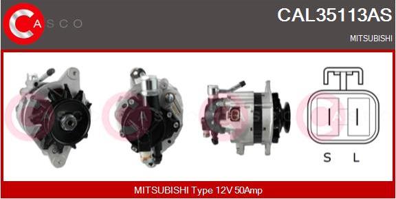 Casco CAL35113AS - Ģenerators ps1.lv