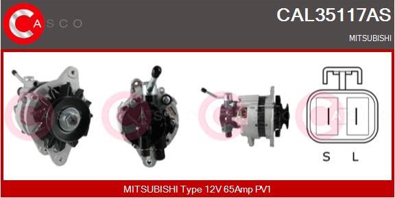 Casco CAL35117AS - Ģenerators ps1.lv