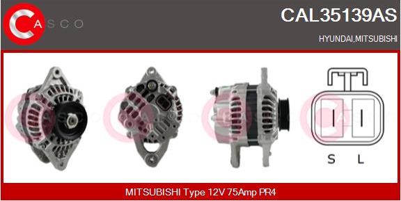 Casco CAL35139AS - Ģenerators ps1.lv