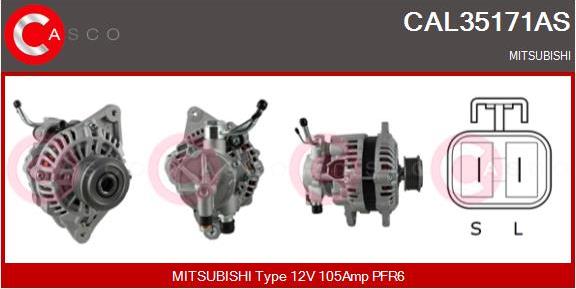 Casco CAL35171AS - Ģenerators ps1.lv