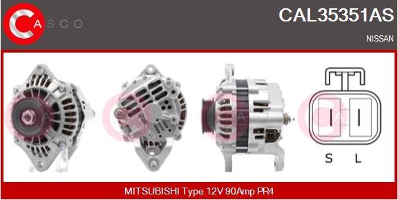 Casco CAL35351AS - Ģenerators ps1.lv