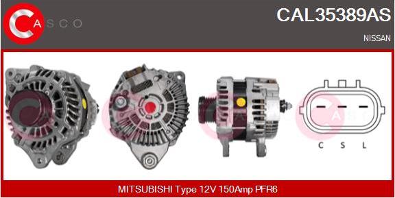 Casco CAL35389AS - Ģenerators ps1.lv