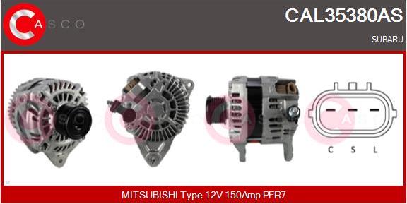 Casco CAL35380AS - Ģenerators ps1.lv