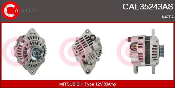 Casco CAL35243AS - Ģenerators ps1.lv