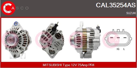 Casco CAL35254AS - Ģenerators ps1.lv