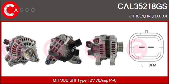 Casco CAL35218GS - Ģenerators ps1.lv