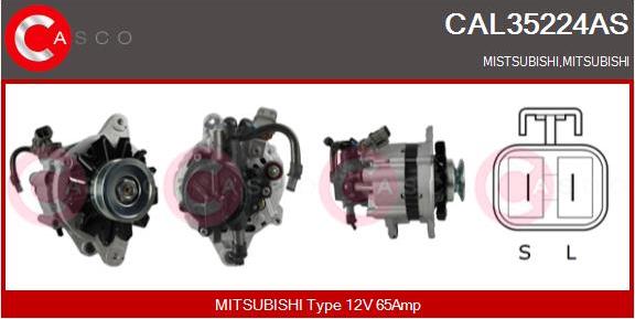 Casco CAL35224AS - Ģenerators ps1.lv