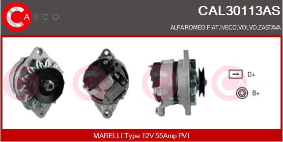 Casco CAL30113AS - Ģenerators ps1.lv