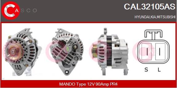 Casco CAL32105AS - Ģenerators ps1.lv