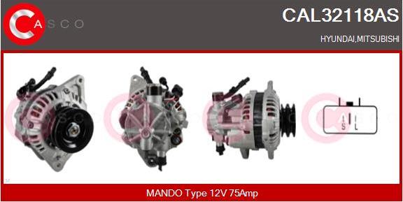 Casco CAL32118AS - Ģenerators ps1.lv