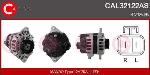 Casco CAL32122AS - Ģenerators ps1.lv