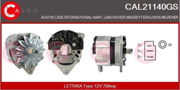 Casco CAL21140GS - Ģenerators ps1.lv