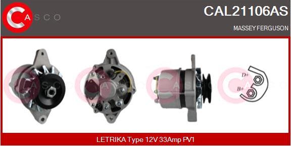 Casco CAL21106AS - Ģenerators ps1.lv