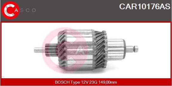 Casco CAR10176AS - Enkurs, Starteris ps1.lv