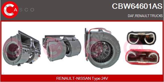 Casco CBW64601AS - Salona ventilators ps1.lv