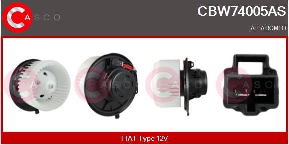 Casco CBW74005AS - Salona ventilators ps1.lv