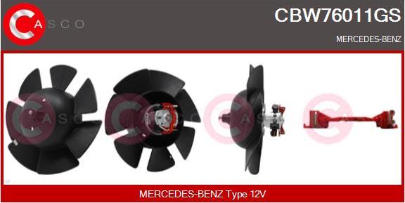 Casco CBW76011GS - Salona ventilators ps1.lv