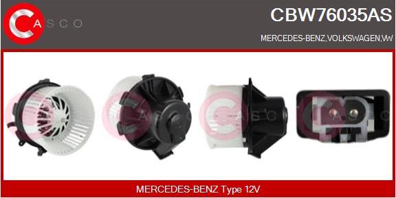 Casco CBW76035AS - Salona ventilators ps1.lv