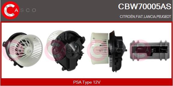 Casco CBW70005AS - Salona ventilators ps1.lv