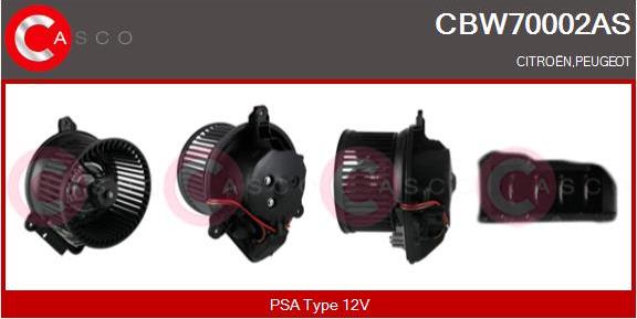 Casco CBW70002AS - Salona ventilators ps1.lv