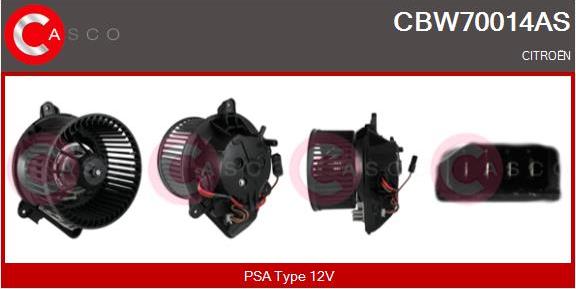 Casco CBW70014AS - Salona ventilators ps1.lv