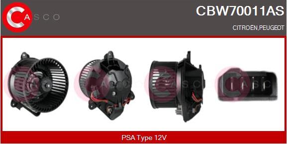 Casco CBW70011AS - Salona ventilators ps1.lv