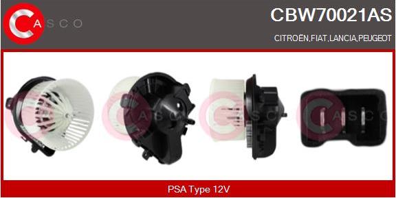 Casco CBW70021AS - Salona ventilators ps1.lv