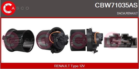 Casco CBW71035AS - Salona ventilators ps1.lv