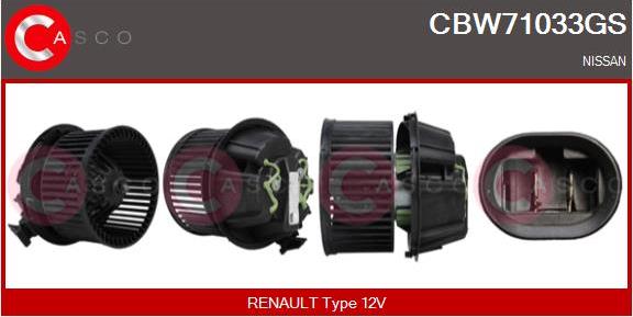 Casco CBW71033GS - Salona ventilators ps1.lv