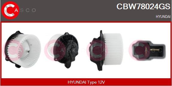 Casco CBW78024GS - Salona ventilators ps1.lv