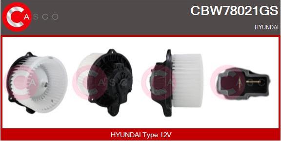 Casco CBW78021GS - Salona ventilators ps1.lv