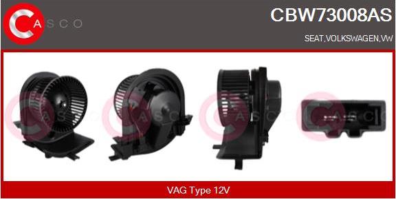 Casco CBW73008AS - Salona ventilators ps1.lv