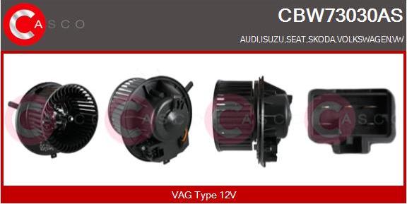 Casco CBW73030AS - Salona ventilators ps1.lv