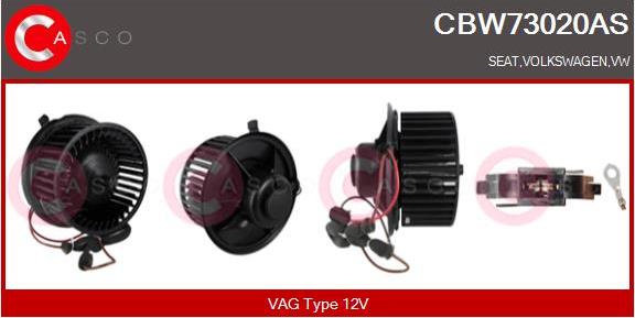 Casco CBW73020AS - Salona ventilators ps1.lv