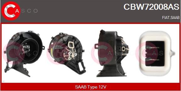 Casco CBW72008AS - Salona ventilators ps1.lv