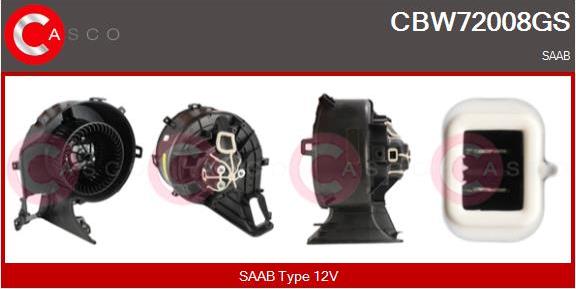 Casco CBW72008GS - Salona ventilators ps1.lv