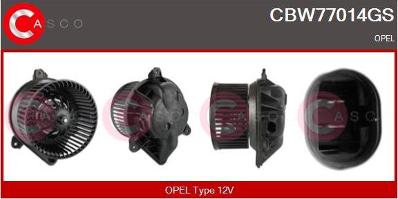 Casco CBW77014GS - Salona ventilators ps1.lv