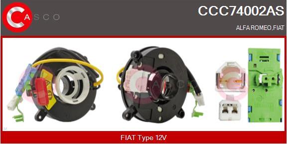 Casco CCC74002AS - Spirālatspere, Gaisa spilvens ps1.lv