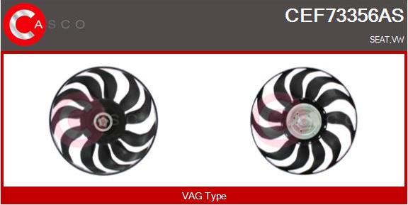 Casco CEF73356AS - Ventilators, Motora dzesēšanas sistēma ps1.lv