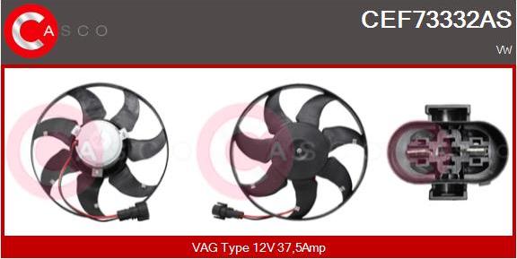 Casco CEF73332AS - Ventilators, Motora dzesēšanas sistēma ps1.lv