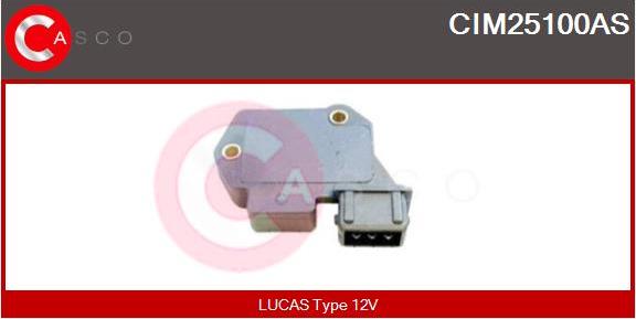 Casco CIM25100AS - Komutators, Aizdedzes sistēma ps1.lv