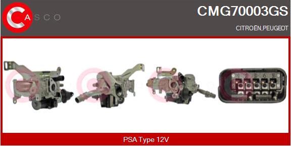 Casco CMG70003GS - Izpl. gāzu recirkulācijas modulis ps1.lv