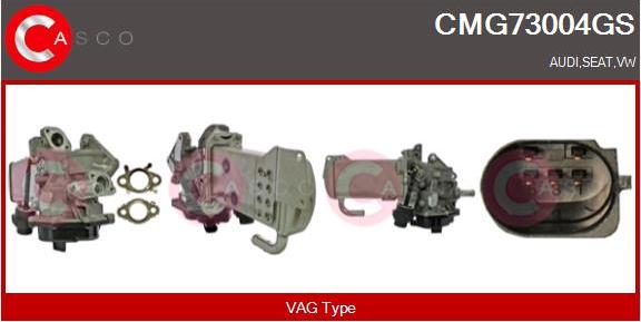 Casco CMG73004GS - Izpl. gāzu recirkulācijas modulis ps1.lv