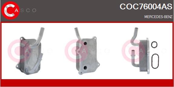 Casco COC76004AS - Eļļas radiators, Motoreļļa ps1.lv