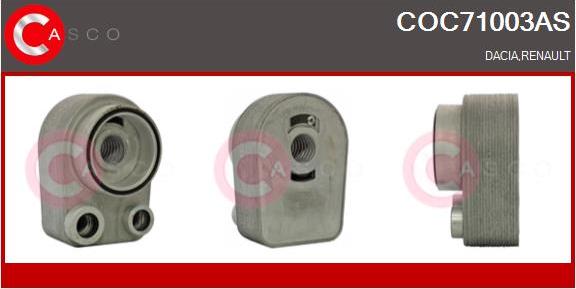 Casco COC71003AS - Eļļas radiators, Motoreļļa ps1.lv