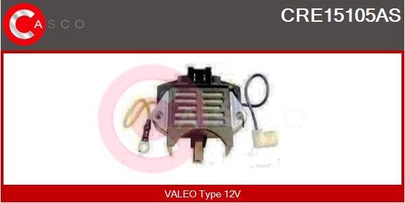 Casco CRE15105AS - Ģeneratora sprieguma regulators ps1.lv