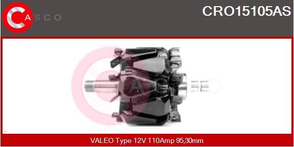 Casco CRO15105AS - Rotors, Ģenerators ps1.lv